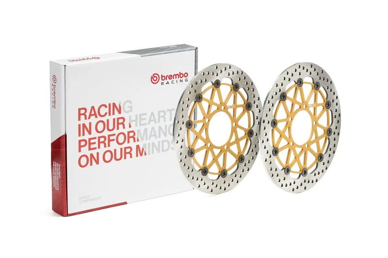 Triumph Speed ​​Triple 1200 Rs [BREMBO RACING] - UPGRADE Supersport coppia dischi freno flottanti - 208973756