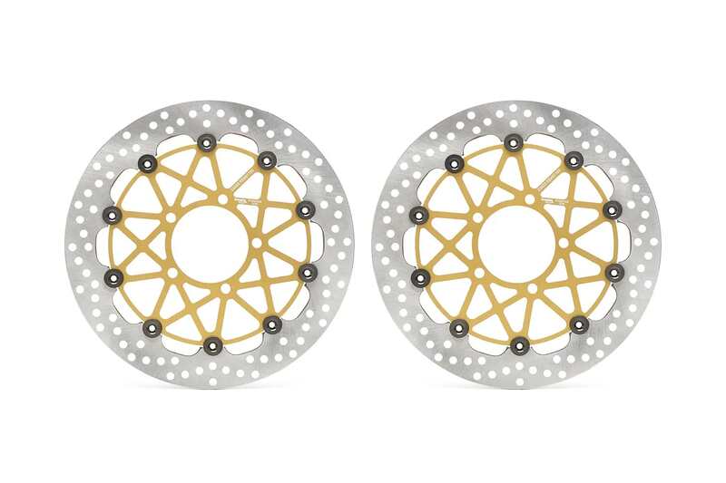 Triumph Speed ​​Triple 1200 Rs [BREMBO RACING] - UPGRADE Supersport coppia dischi freno flottanti - 208973756
