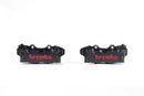 Yamaha Mt 09 Mt 09 Sp Mt 09 Tracer [BREMBO RACING] - UPGRADE Pinze freno GP4-RB 4 pistoncini (coppia) anteriori, Ø 30/34 mm