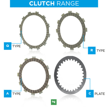 Ktm Duke 790 [NEWFREN] - Kit disques d'embrayage acier standard