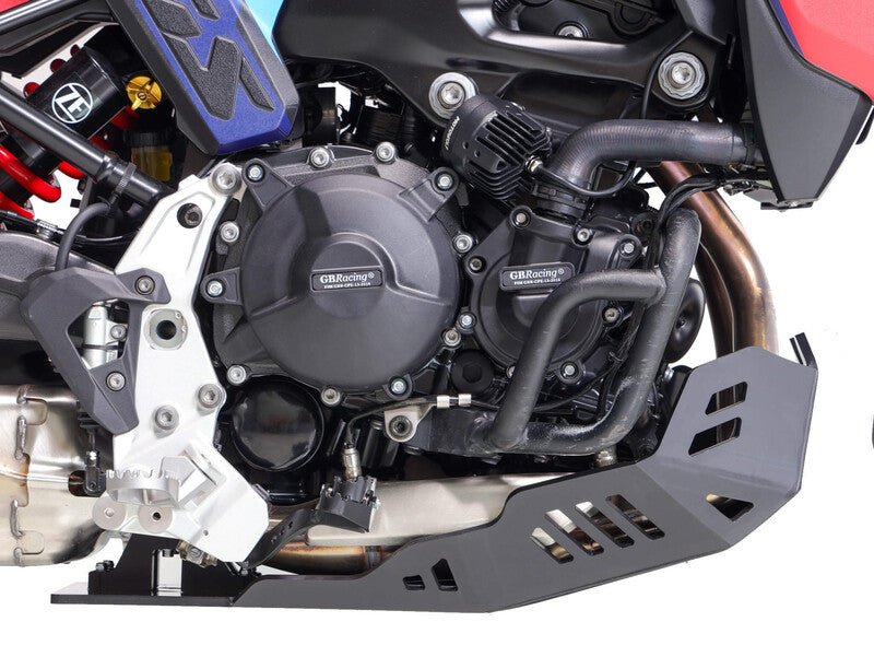 Bmw F 900 Gs [AXP] - Piastra paramotore Adventure - PE-HD 8mm - per barre paramotore Outback Motortek