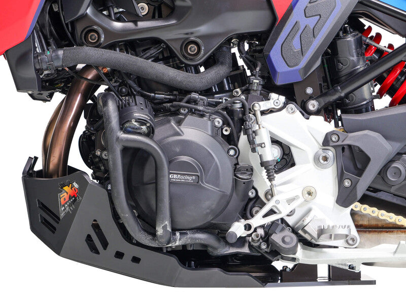 Bmw F 900 Gs [AXP] - Piastra paramotore Adventure - PE-HD 8mm - per barre paramotore Outback Motortek