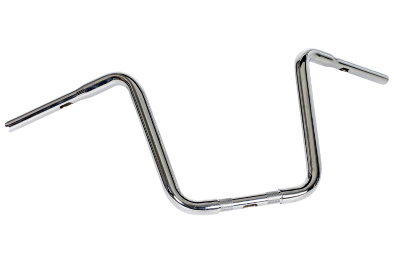 Harley Davidson Flst [HIGHWAY HAWK] - Manubrio Apehanger stretto da 1 pollice con 3 fori, larghezza 860mm altezza 350mm, cromato