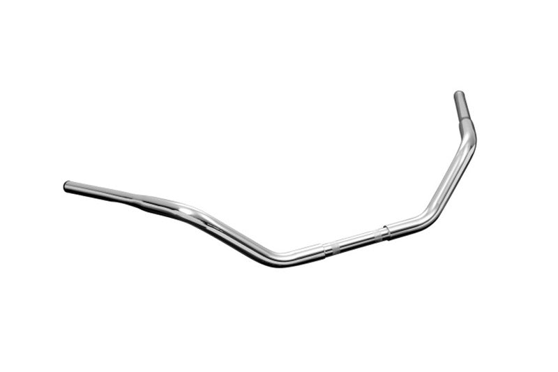 Harley Davidson Sportster Note [HIGHWAY HAWK] - Guidon Fat Custom 1 pouce avec 3 trous, 900 mm de large 140 mm de haut, chromé