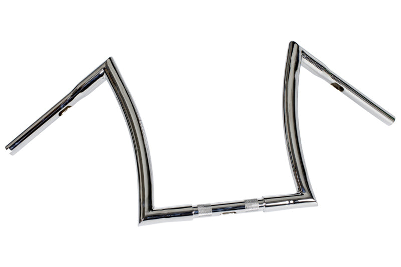 Yamaha Xvs 950 [HIGHWAY HAWK] - Bad Ape 1 inch handlebar with 3 holes, 800mm wide 360mm high, chrome