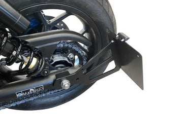 Honda Cmx 1100 Rebel Dct [BURCHARD EXCELLENCE] - Side license plate holder with parts certificate, Honda CMX 1100 Rebel manual transmission/SC83, matt black