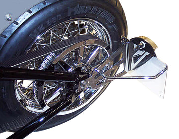 Yamaha Xv 1600 Wild Star [BURCHARD EXCELLENCE] - Side license plate holder with parts certificate, Yamaha XV 1600 Wild Star/VP08, matt black