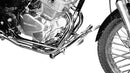 Honda Ca 125 [BURCHARD EXCELLENCE] - sistema poggiapiedi anteriore con certificato parti, +22 cm, CA 125 Rebel / CMX 250 Rebel, Sundance liscio, cromato-2