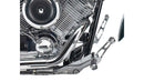 Yamaha Xvs 1100 Drag Star [BURCHARD EXCELLENCE] - système de repose-pieds avant avec ABE, +19 cm, Yamaha XVS 1100 Drag Star /Classic, fraisé Sundance, chromé