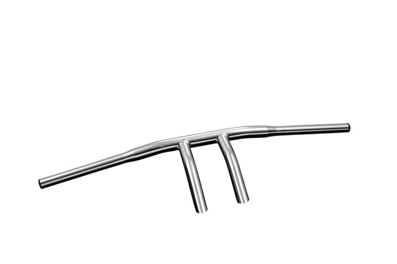 Kawasaki Vn 900 Cla [HIGHWAY HAWK] - Wishbone handlebar, 1 inch (25.4 mm), 800 mm wide, 200 mm high, 90 mm clamp, chrome