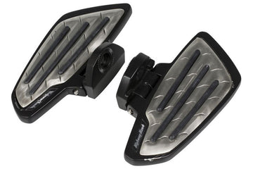 Suzuki Vs 1400 Intruder [HIGHWAY HAWK] - New Tech Glide Metall Fahrer Trittbretter, Suzuki VS Intruder, schwarz
