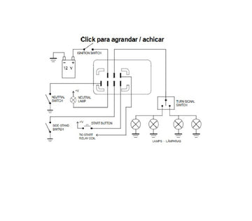 Suzuki Dl 800 [TECNIUM] - par relais clignotant DZE (2+2) X 21W / LED