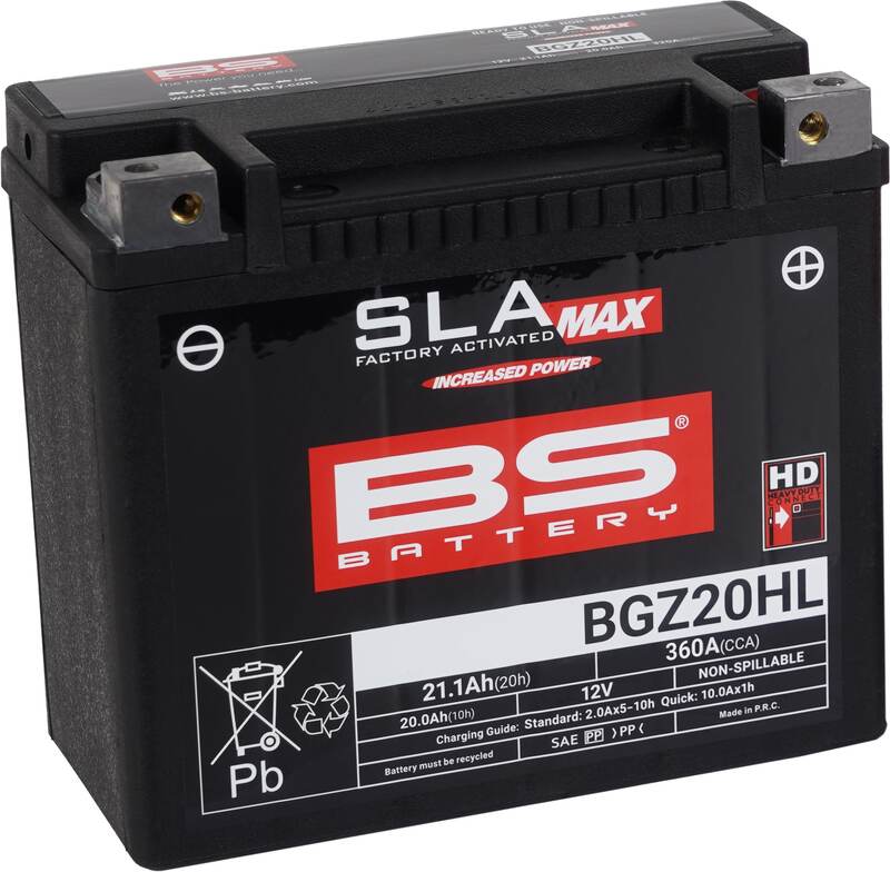 Thunderbird 1600 [BS BATTERY] - Batteria senza manutenzione SLA abilitata in fabbrica - BGZ20HL