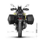 Voge Valico 800 Rally [SHAD] - Sistema di fissaggio 3P (laterale)
