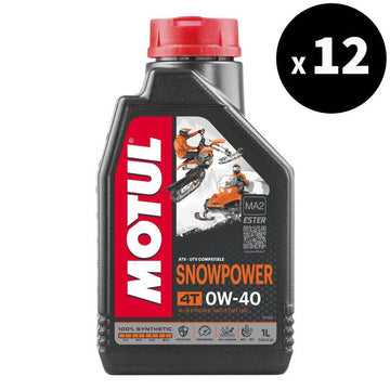 Snowpower 4T 0W40 Motoröl 1L x12 [Motul]