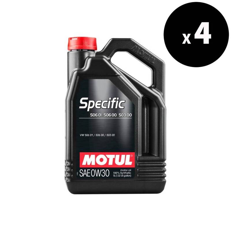 Olio motore specifico 0W30 5L 4-pack [Motul]