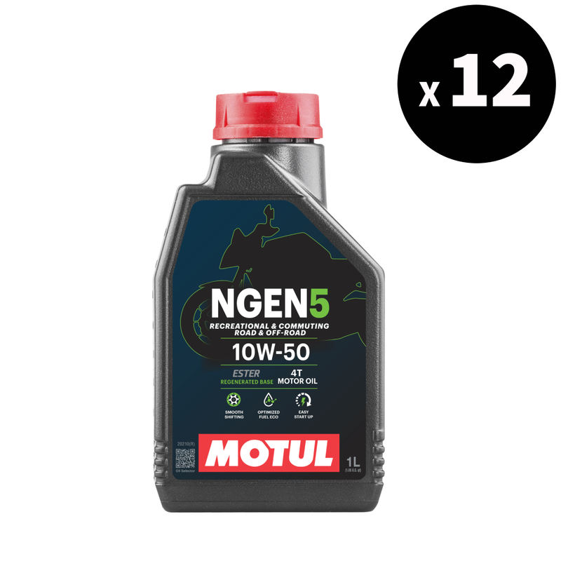 Olio motore NGEN 5 4T 10W-50 1L 12-pack [Motul]