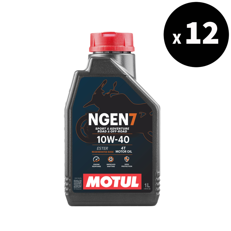NGEN 7 4T Motoröl 10W-40 1L 12er-Pack [MOTUL]
