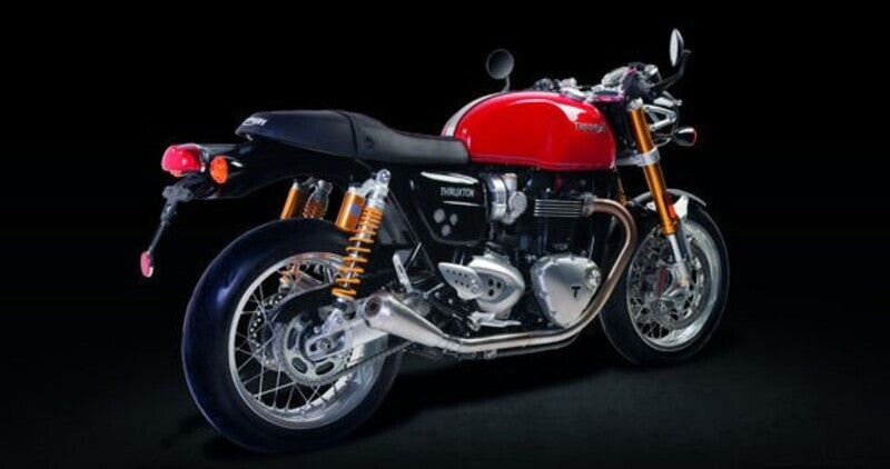 Triumph Thruxton 1200 [IXIL] - Slip On Ironhead Conical Silencer (right + left)