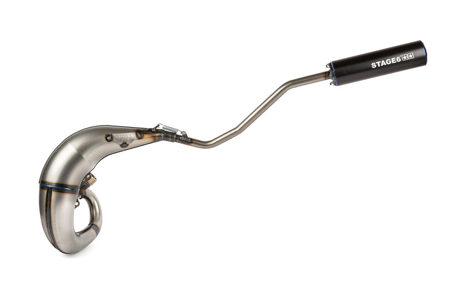 Beta RR-T SM 50 2T - Pot d'échappement Streetrace High Mount gauche bleu noir
