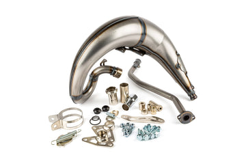 Beta RR SM 50 2T - Exhaust Streetrace High Mount left orange black