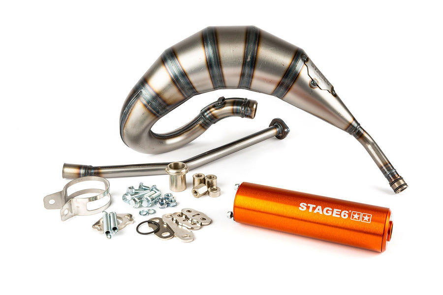 Derbi Senda DRD X-Treme SM '10 - '17 50 2T D50B0 - Pot d'échappement 70cc CNC orange