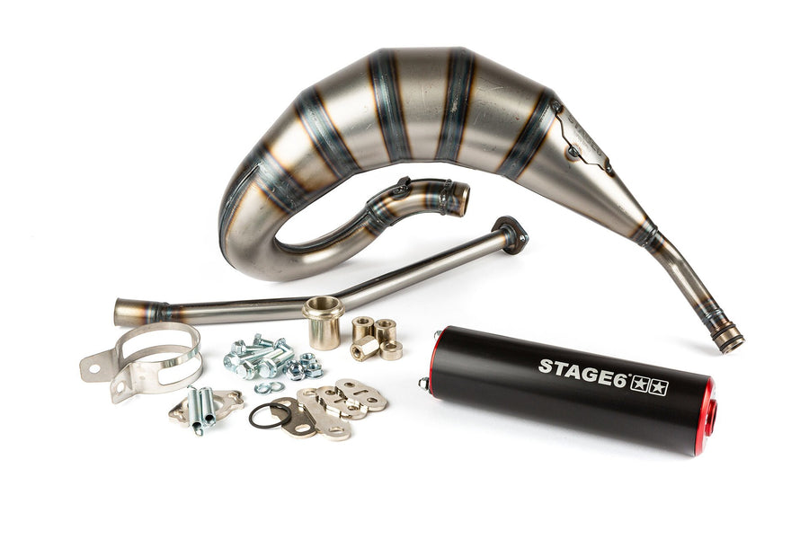 Derbi Senda DRD X-Treme SM '10 - '17 50 2T D50B0 - exhaust 70cc red black