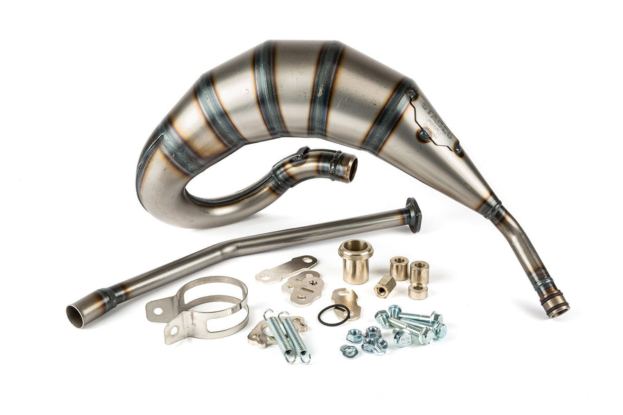 Aprilia RX 50 2T D50B1 [2006–] - Scarico 70cc rosso nero