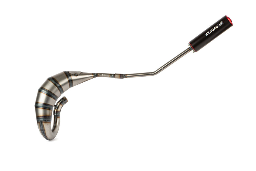 Aprilia RX Factory 50 2T - scarico 70cc rosso nero