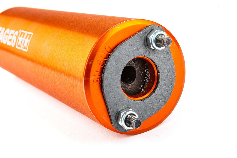 Derbi Senda DRD Racing SM 50 2T D50B0 [2012–] - Pot d'échappement Streetrace CNC Orange