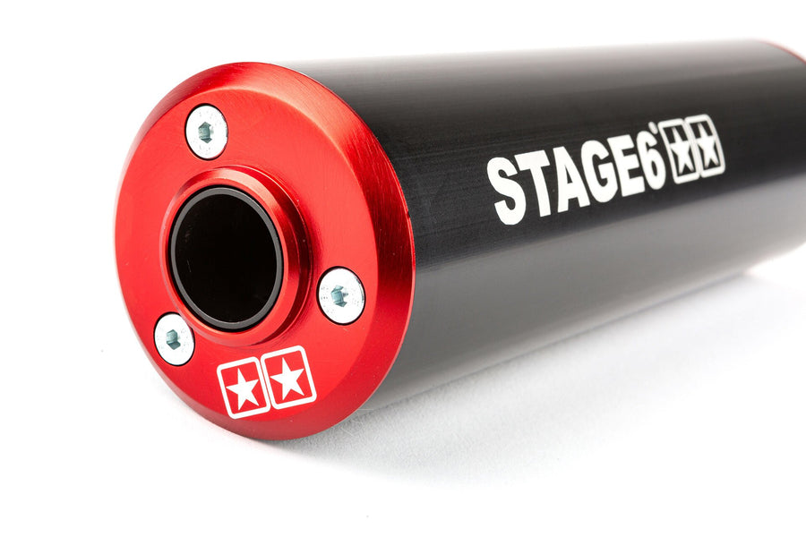 Beta RR-T SM 50 2T - Scarico Streetrace Rosso Nero