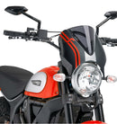 DUCATI SCRAMBLER DESERT SLED [2025] – RetroVision Windshield Visor – Black-26