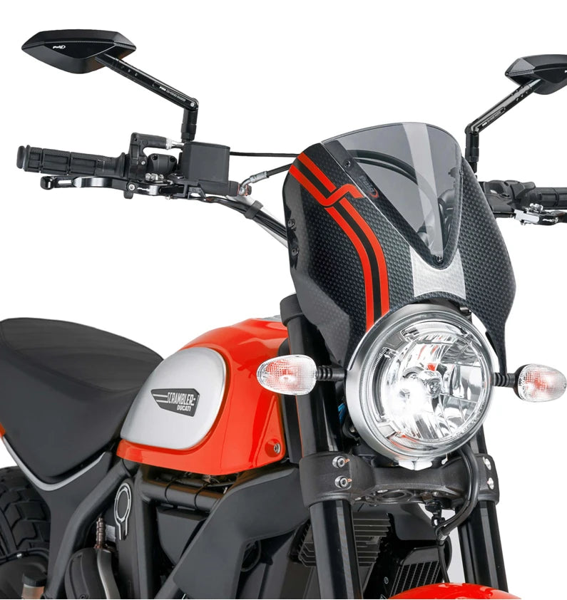 DUCATI SCRAMBLER DESERT SLED [2025] – RetroVision Windschild Visier