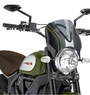 DUCATI SCRAMBLER DESERT SLED [2025] – RetroVision Windshield Visor – Black-11