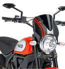 DUCATI SCRAMBLER DESERT SLED [2025] – RetroVision Windshield Visor – Black-6
