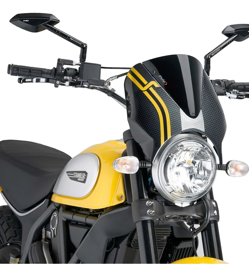 DUCATI SCRAMBLER DESERT SLED [2025] – RetroVision Windschild Visier