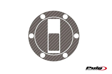 APRILIA SHIVER 900 [2019] – Protection de bouchon de réservoir X-TREME – Look carbone - 0