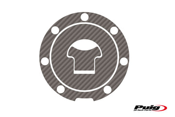 HONDA XL 600 V TRANSALP [1999] – protection de bouchon de réservoir X-TREME – aspect carbone