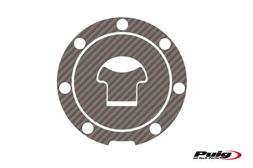 HONDA XL 600 V TRANSALP [1999] – protection de bouchon de réservoir X-TREME – aspect carbone - 0