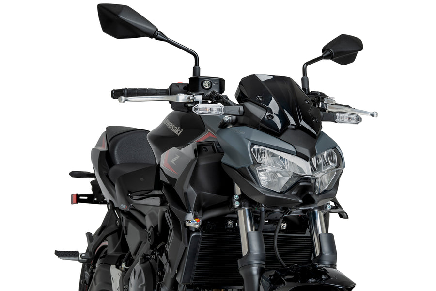 KAWASAKI Z 650 [2025] – Spoiler D12 – Aspetto carbonio