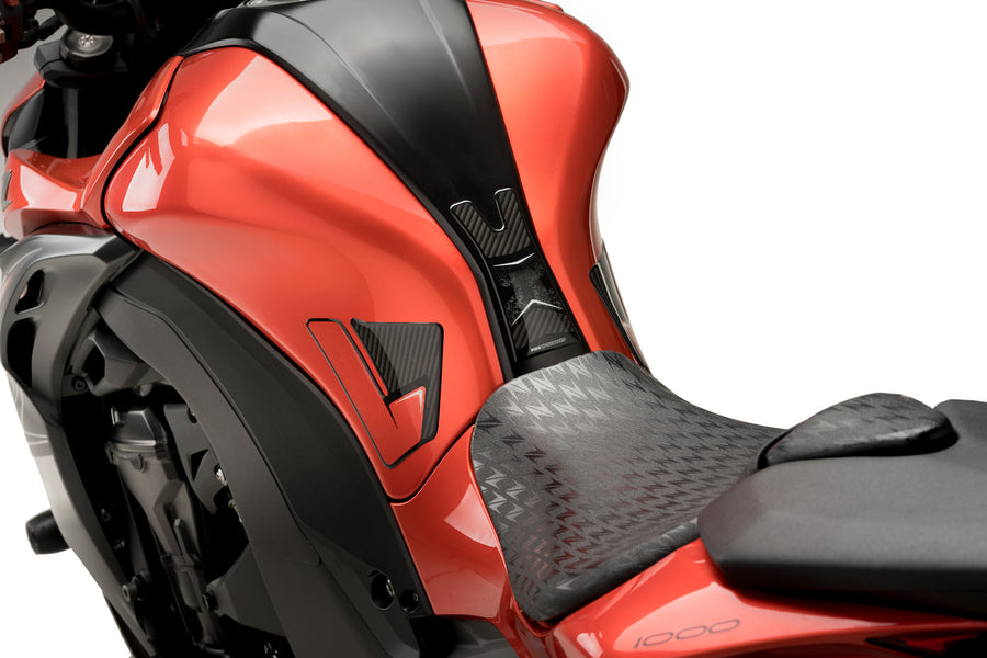 KAWASAKI Z 1000 SE [2016] – Protezione specifica del serbatoio – Carbon look