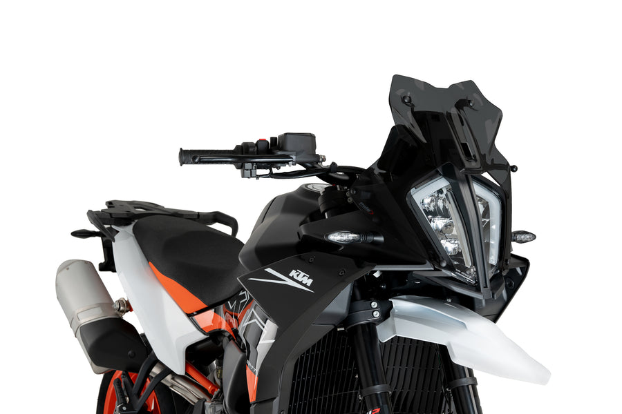 KTM 890 SMT [2025] – parabrezza sportivo – nero opaco