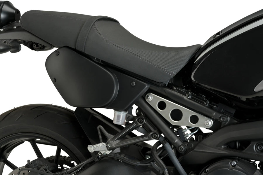 YAMAHA XSR 900 [2019] – Caches latéraux rétro – Noir mat