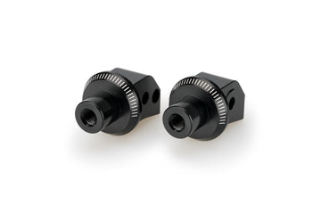 HONDA XL 750 TRANSALP [2025] – Adapter Beifahrer Fußrasten- Gummipad – Schwarz
