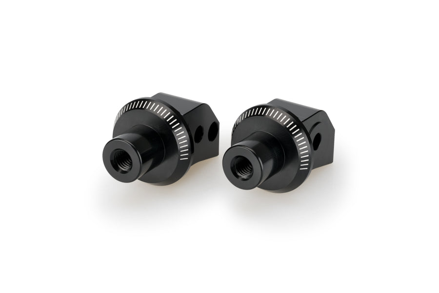 HONDA XL 750 TRANSALP [2025] – Adapter Beifahrer Fußrasten- Gummipad – Schwarz