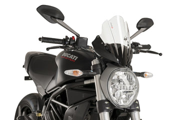 DUCATI MONSTER 821 DARK [2016] – Sportscheibe – Transparent