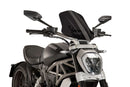 TRIUMPH BONNEVILLE T 120 NOIR [2025] - Bulle touring réglable | Fortement tonique | PUIG8922F