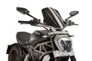 TRIUMPH BONNEVILLE T 120 NOIR [2025] - Bulle touring réglable | Noir | PUIG8922N