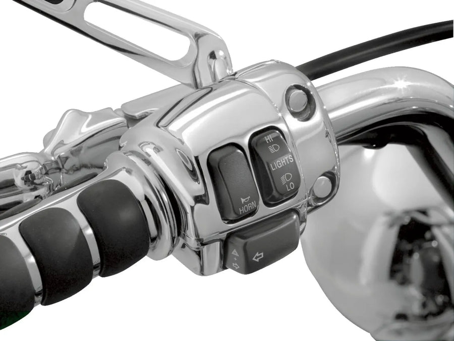 Harley-Davidson Low Rider S [Kuryakyn]-chrome-plated switch housing