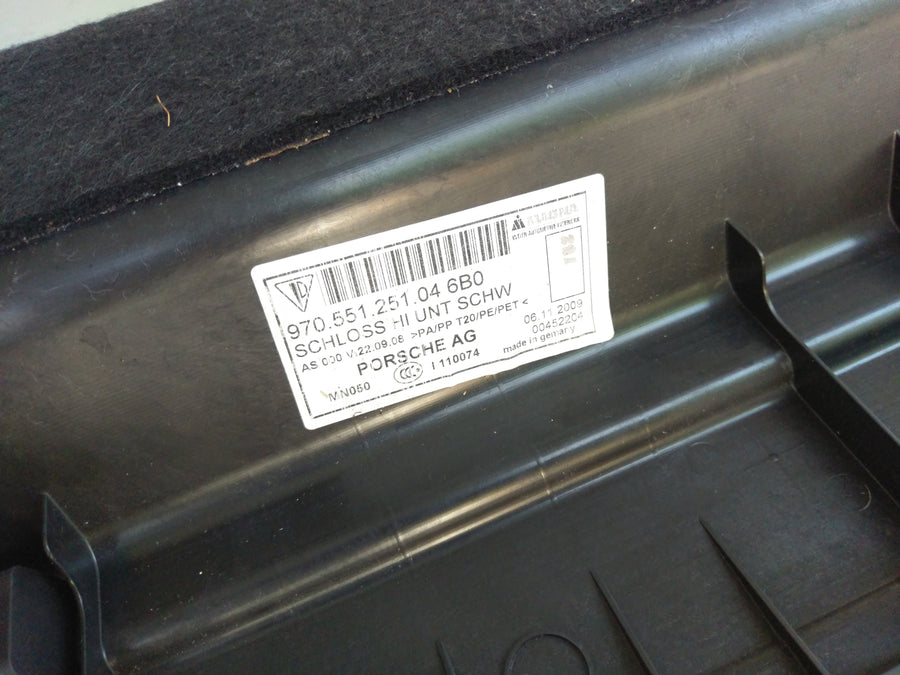 Porsche Panamera Turbo [2010] - Triangle de signalisation pour tapis de coffre et compartiment à outils 970551251046B0